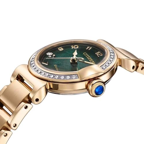 CITIZEN Reloj Analógico para Mujer'S de Eco-Drive con Correa en Acero Inoxidable EM1123-62X