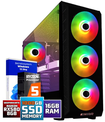 ScreenOn - Ryzen 7 5700G - 500GB SSD - RTX 3050 - Game PC A40129 - WiFi - Windows 11 Pro