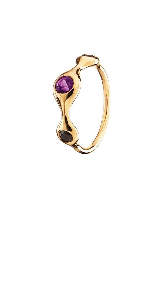 Pandora 970113MX1-55 - Anillo de oro amarillo de 18 quilates, talla 15 (17,52 mm)