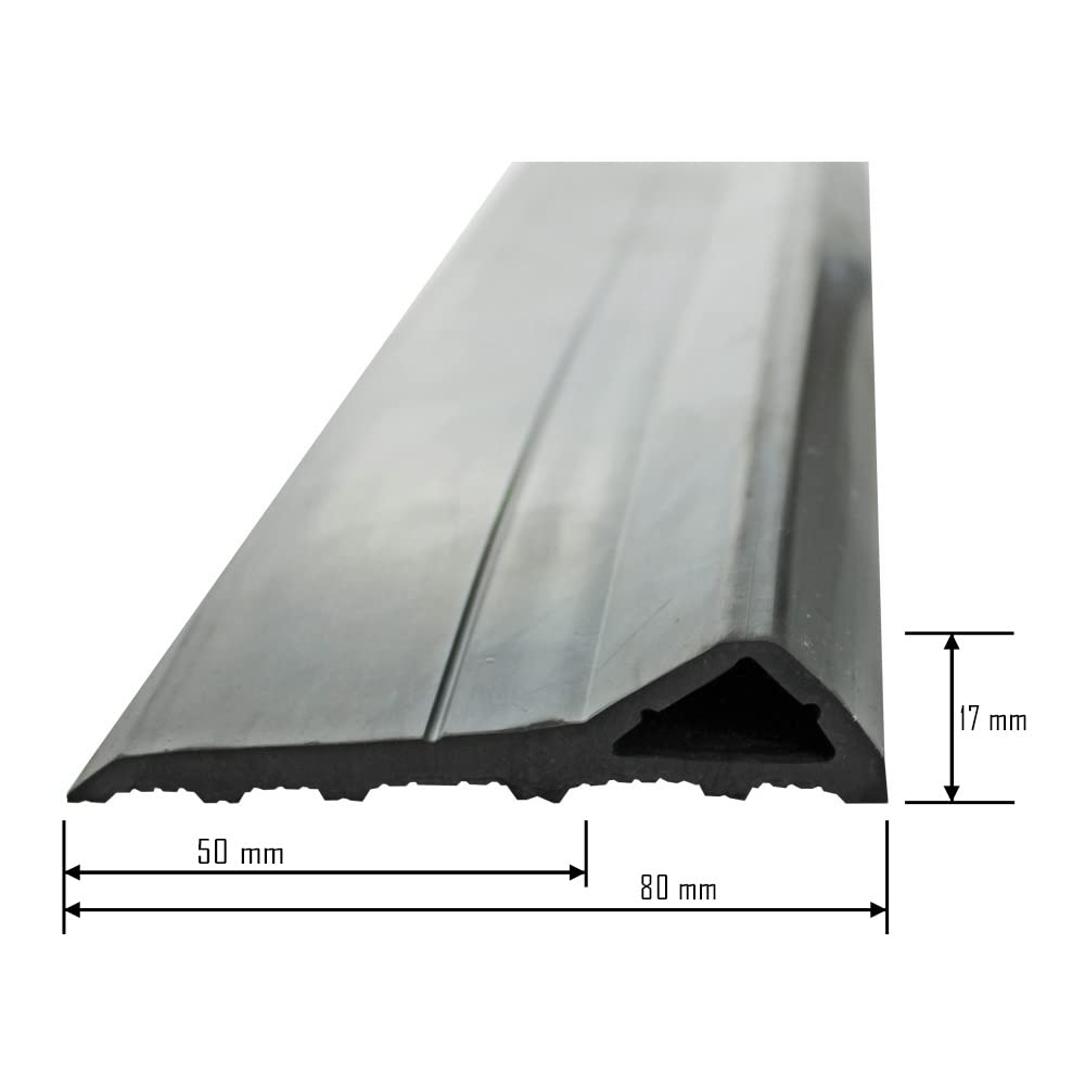 HÖRMANN Umbral de tormenta (junta para puerta de garaje, color negro, 6 m, contra viento y agua) 4015952