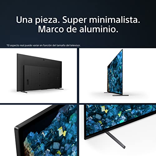 Sony BRAVIA XR-55A80L, 55 Pulgadas, TV OLED con 4K HDR, Smart Google TV, Eco Pack, Bravia Core, Óptimo para PlayStation5, Diseño Integral