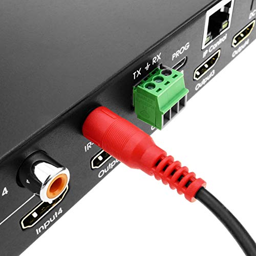 BeMatik - Compartidor Matrix 4x4 Conmutador matricial de vídeo HDMI 2.0 4K@60hz HDR (HB011)