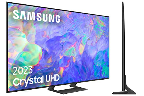 Samsung TV Crystal UHD 2023 65CU8500 - Smart TV de 65", Procesador Crystal UHD, Q-Symphony, Samsung Gaming Hub, Diseño AirSlim y Contrast Enhancer con HDR10+