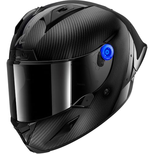 SHARK, Casco Moto Integral AERON GP FIM FULL CARBON Black Carbon DKD, XL