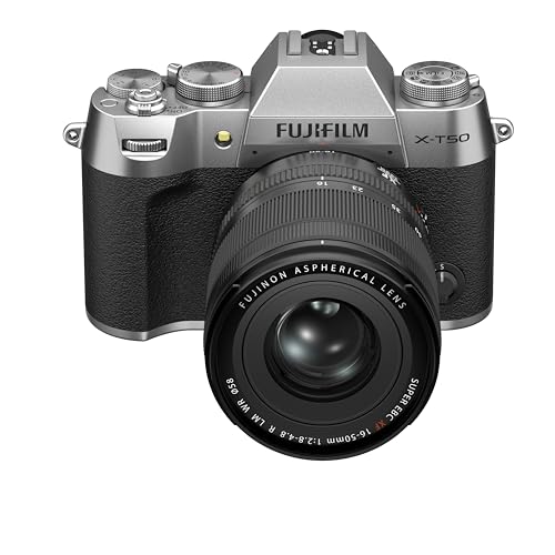FUJIFILM X-T50 Silver / 16-50mm Kit