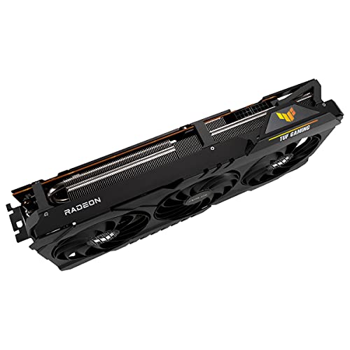 ASUS TUF Gaming AMD Radeon RX 6700 XT OC Edition - Tarjeta gráfica (AMD RDNA 2, PCIe 4.0, 12 GB GDDR6, HDMI 2.1, DisplayPort 1.4a, Doble rodamiento de Bolas, Cubierta de Aluminio)