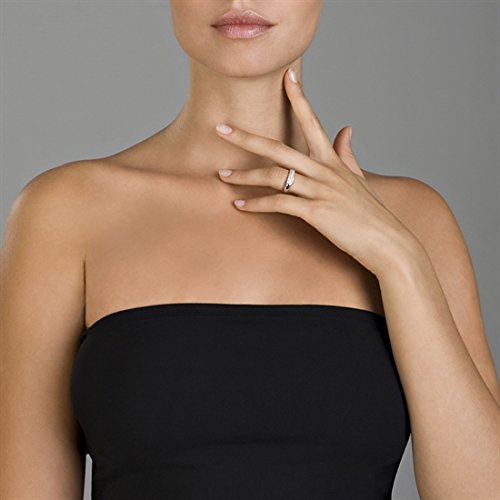 Orphelia RD-3356/54 - Anillo de mujer de oro blanco (18k) con 40 diamantes (talla: 14)