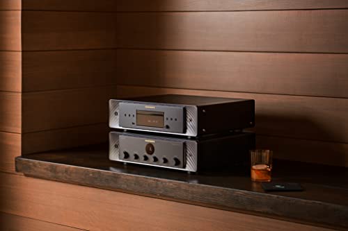Marantz CD60 - Reproductor de CD HiFi con Audio Hi-Res, convertidor Digital/analógico, Circuito Marantz HDAM, Amplificador de Auriculares