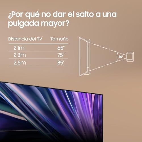 SAMSUNG TV Mini LED Neo QLED 4K 2024 65QN85D Smart TV de 65" con Resolución 4K Mejorada, Procesador NQ4 AI Gen2 con Inteligencia Artificial, Dolby Atmos, Q-Symphony y EyeComfort Mode