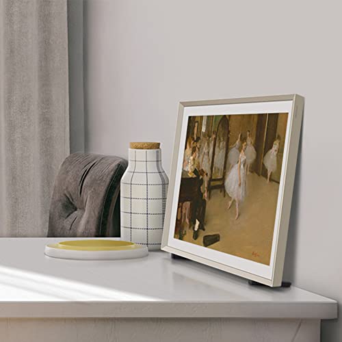 SAMSUNG TV The Frame 2023 55LS03 - Smart TV de 55", Galería de Arte con Display Mate, Marcos Intercambiables, Tecnología Quantum Dot, One Connect y Cable Casi Invisible, Soporte de Pared Slim