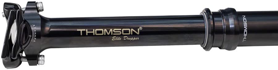 Thomson Bike Products Inc Tija de Asiento Unisex para Adultos 2682020646, Color Negro, 31,6 mm
