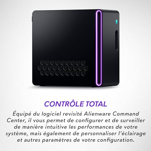 Alienware Aurora R16 RPL Ordenador Gaming, Procesador Intel Core i7-13700F, 16GB RAM, 512GB SSD + 1TB SATA, Gráfico NVIDIA GeForce RTX 4060 8GB GDDR6, Windows 11 Home, Basalt Black