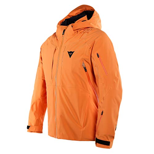 Dainese Chaqueta de esquí para hombre Hp1m2, Hombre, Chaqueta de esquí., 4749417_Z90_L, Russet Orange/Stretch Limo, large