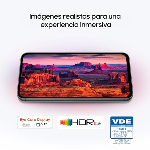 Samsung Galaxy S23 FE, 256 GB, Teléfono Móvil 5G con IA, Smartphone Android, Color Púrpura (Versión Española)