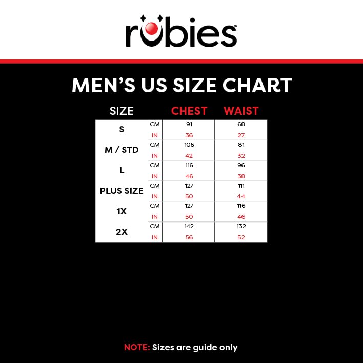 Rubies 2369 - Disfraz de Papá Noel para hombre