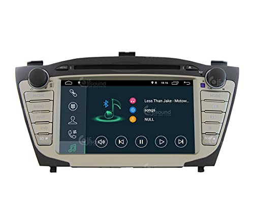 Radio de Coche para Hyundai IX35 con GPS, cámara, Amplificador y pequeña Pantalla LCD de Serie Android GPS Bluetooth WiFi USB Dab+ Touchscreen 7" 4core Carplay AndroidAuto