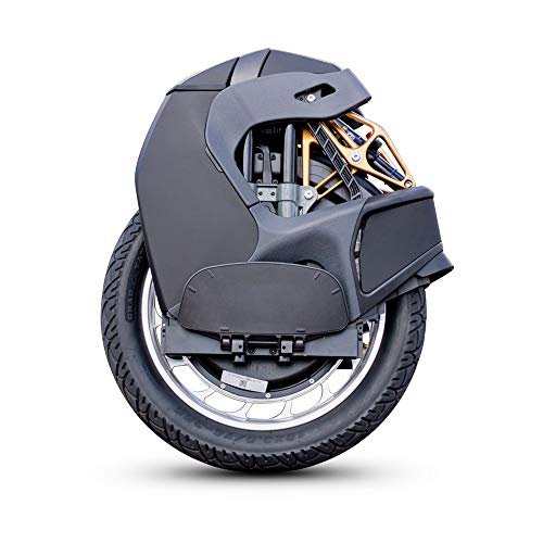 KINGSONG S18 Ciclomotor Eléctrico KS-S18, Negro, Motor 2200W, Autonomía hasta 100km, Velocidad Limitada 25km/h, Neumático Hinchable 18", Altavoz y Bluetooth, Unisex-Adult, Talla única