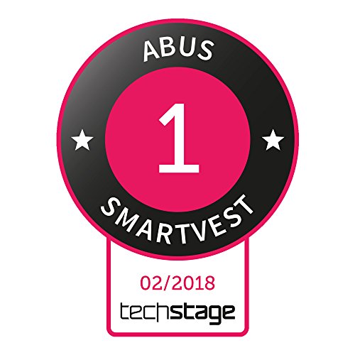 ABUS Smartvest sistema de alarma inalámbrico set básico sistema de alarma antirrobo incl. detector de movimiento y detector de apertura - ganador de la prueba - acceso remoto iOS y Android aplicación
