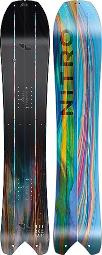 Nitro Tabla de Snowboard para Hombre Squash Split BRD '24, Allmountainboard, Tapered Swallowtail Splitboard Shape, Camber, All-Terrain, Wide, 163