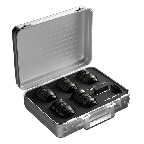 Thypoch Kit 5 Lentes Full-Frame Cine Simera-C 21/28/35/50/75mm T1.5 (M Mount)