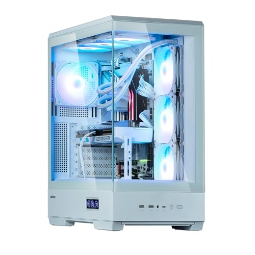 Caja panorámica para PC Zalman P50 DS (Blanco)