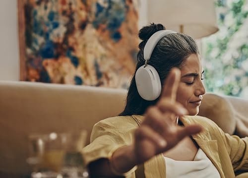 Sonos Ace - Auriculares inalámbricos Bluetooth con cancelación Activa de Ruido - hasta 30 Horas de autonomía - Audio Espacial con Seguimiento dinámico de la Cabeza - Blanco
