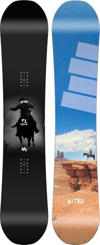 Nitro Snowboard para Hombre T1 BRD & T1 Wide BRD ´25, Freestyleboard, Twin, CAM-out Camber, Park