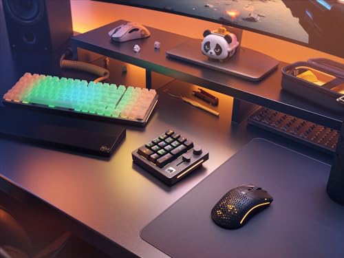 Glorious Gaming Model O 2 Wireless Ratón gaming inalámbrico - Híbrido 2,4 GHz y Bluetooth, 68g superligero, gran batería, sensor PPP 26K, RGB, ambidiestro, 6 botones, deslizadores de PTFE - Negro