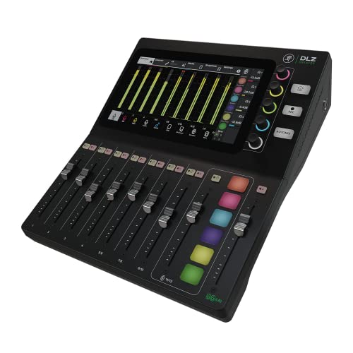 MACKIE DLZ Creator mezclador digital adaptable para podcasting, streaming y YouTube con modos de usuario, tecnología Mix Agent, Auto Mix y previos de micro Onyx80
