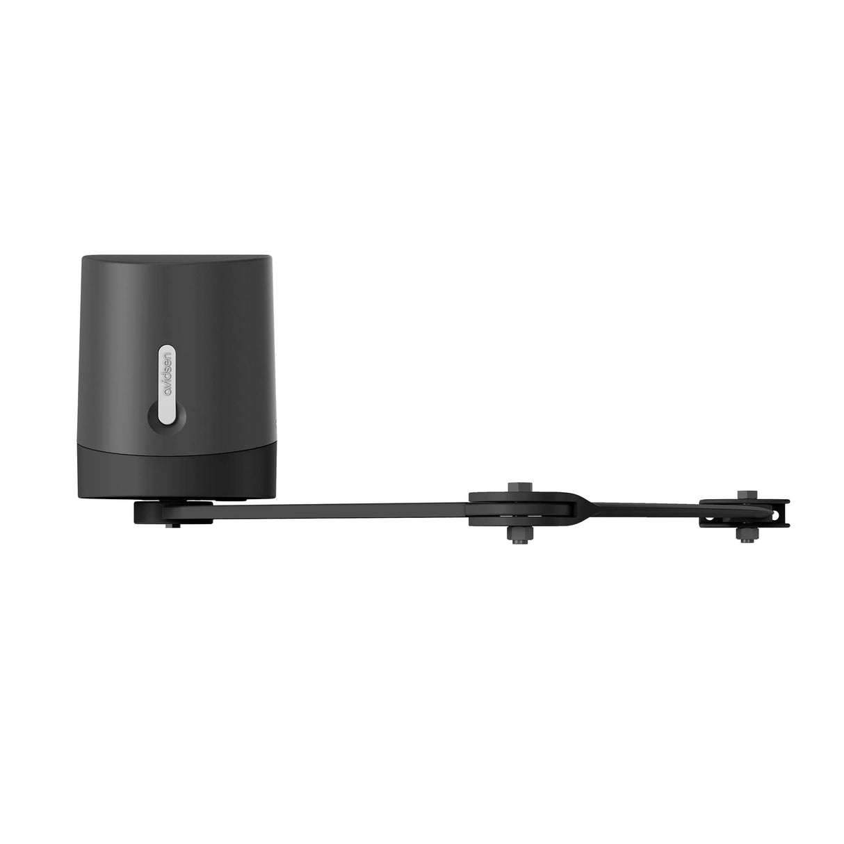 Avidsen 114202 Motorización conectada con Brazo articulado Orane Connect Puerta de hasta 2,5 m y 250 kg por batiente. con mandos a Distancia, luz Intermitente y un Juego de fotocélulas, Negro