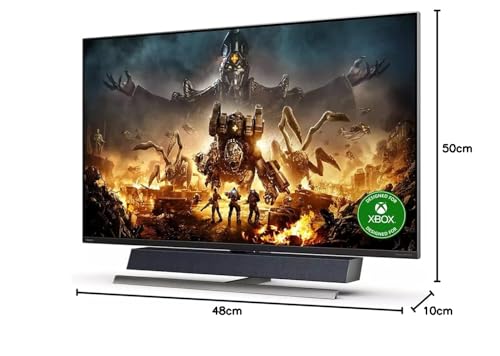 Philips Monitor 559M1RYV/00-55 Pulgadas UHD, USB-C, 144Hz, 4ms, VA, FlickerFree, Low Blue Mode (3840x2160, 750 CD/m, HDMI 3x2.1, Displayport 1x1.4, USB Hub)