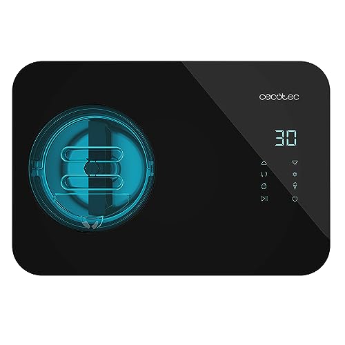 Cecotec Heladera con Compresor de 1,5 L Gelacy 1500 Touch. 150 W, Máquina de hacer Helados, Pantalla Táctil, Ventana de Control, Motor Extraíble, Helados en 30 minutos