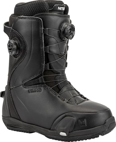 Nitro Dynasty Step On Boa Barco de Snowboard, Mujeres, Negro, 27