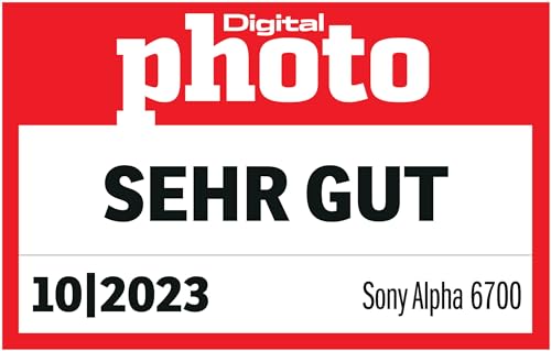 Sony Alpha 6700, Cámara APS-C mirrorless, autoenfoque por IA, estabilización de Imagen de 5 Ejes