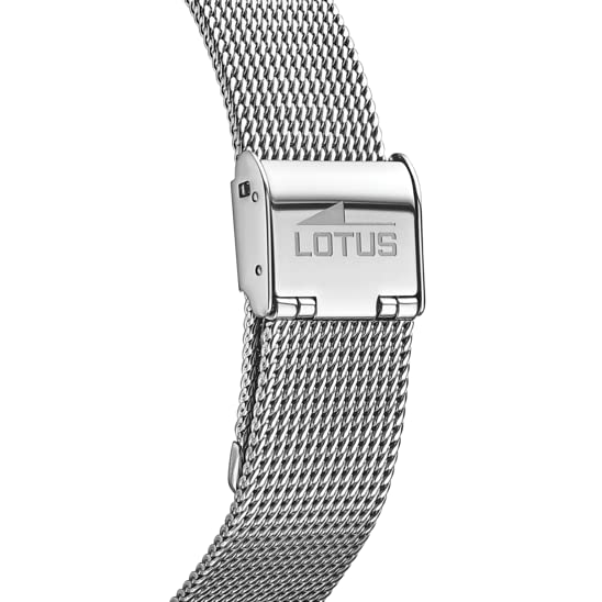 LOTUS Reloj Mujer 18676/1 Trendy Caja de Acero Inoxidable 316l Plateado Correa de Acero Inoxidable 316l Plateado