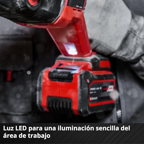 Einhell Professional Martillo perforador con batería TP-HD 18/26 D Li BL-Solo Power X-Change (18 V, sin escobillas, 2,6 J, SDS-plus, mecanismo de impacto neumático, empuñ. en D, maletín, sin batería)