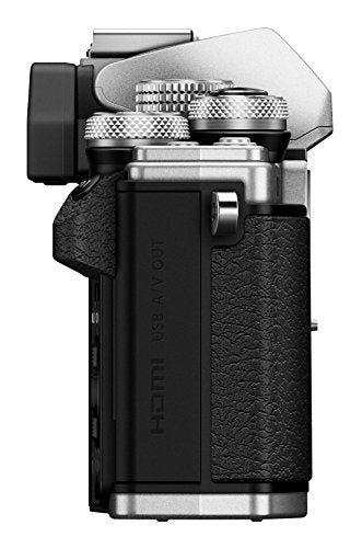 Olympus OM-D E-M10 Mark II cámara de Sistema Micro Cuatro Tercios, 16 megapíxeles, estabilizador de Imagen de Cinco Ejes, Visor electrónico, Plata