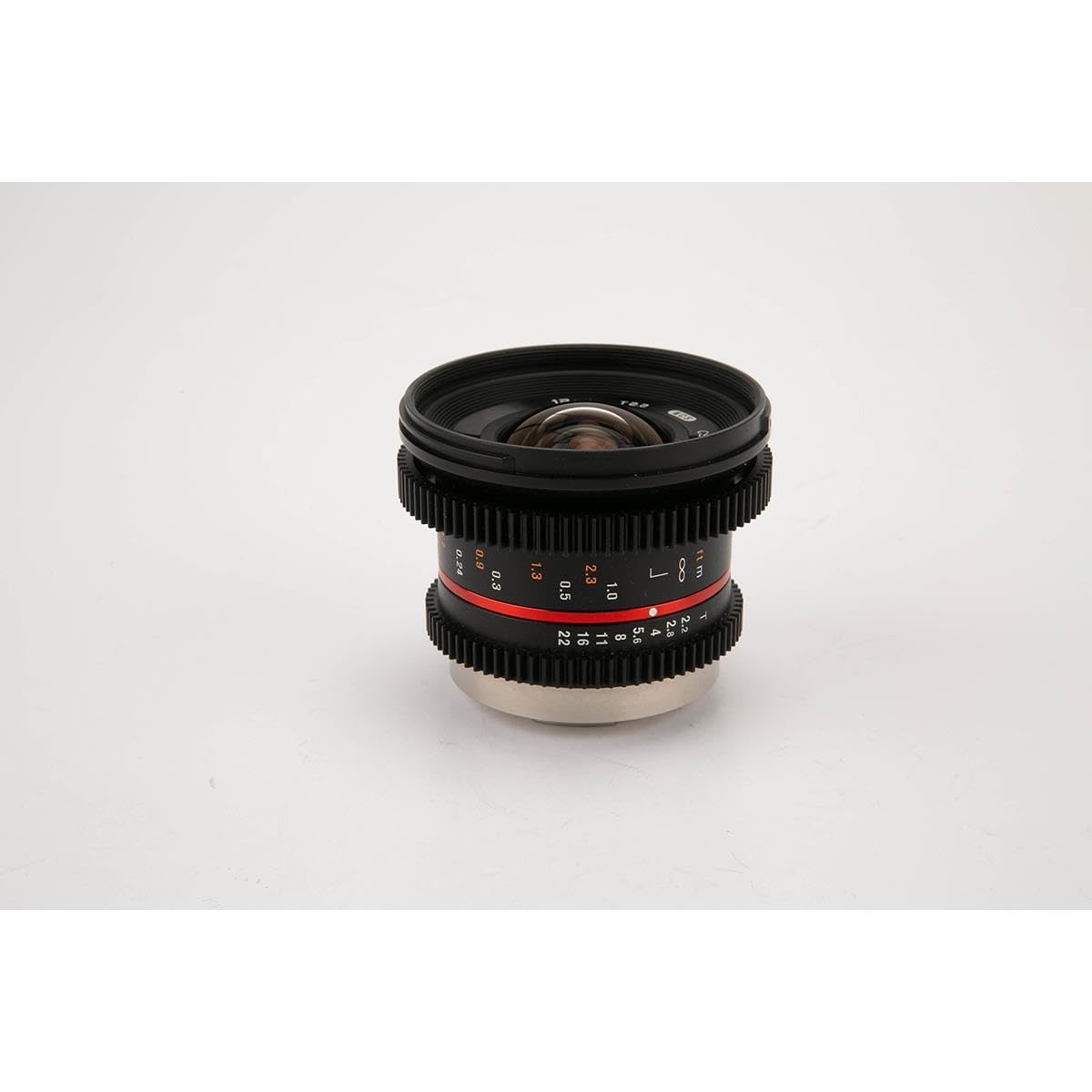 Objetivo Fijo Cine CV12M-MFT de 12 mm T2.2 de Rokinon, para cámaras Micro 4/3 Olympus y Panasonic
