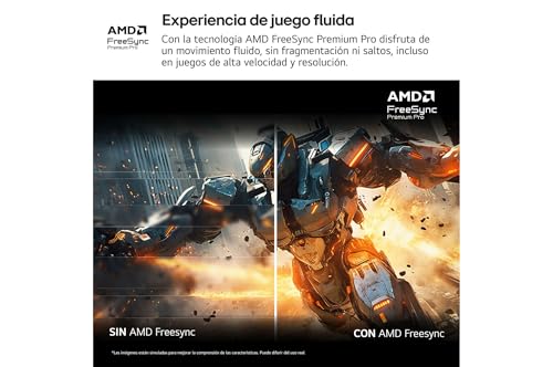 LG 27GX790A-B Monitor Ultragear, 26.5'', OLED, 2560x1440, 480Hz, 0,03ms, G-Sync Compatible y FreeSync Premium Pro, Pivotable, Morado Grisáceo