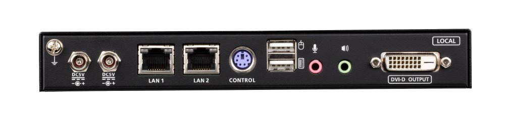 ATEN CN9600 Conmutador KVM a través de IP de un solo puerto DVI de 1 puerto remoto