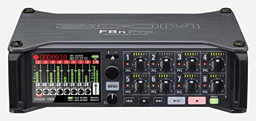 Zoom F8n Pro - multitrack Field Recorder