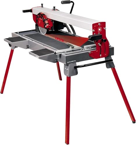 Einhell 4301220 - Mesa de corte ceramico refrigerada por agua TE-TC 920 UL Expert, 900 W, 240 V, disco de diamante 200 x 25,4 mm, rojo