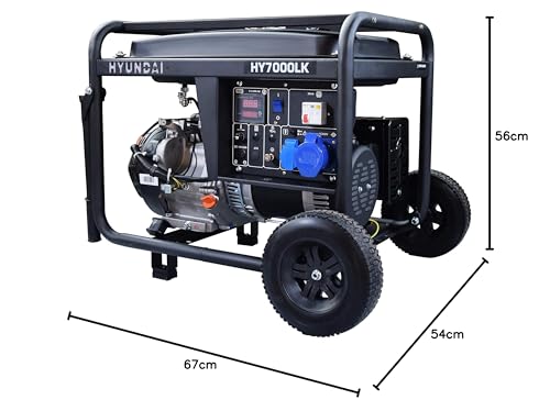 HYUNDAI HY-HY7000LK Generador Gasolina 5500w