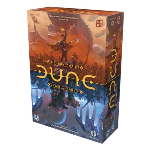 CMON | Dune: Guerra por Arrakis | Juego básico | Juego Experto | Juego de Estrategia | 1-4 Jugadores | A Partir de 14 años | 120 Minutos | alemán, CMND0502