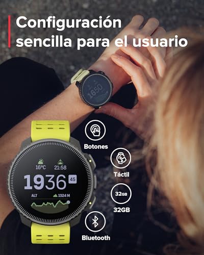 SUUNTO Vertical Reloj Deportivo - Smartwatch GPS, GPS de Doble Frecuencia, Mapas sin Conexión Gratuitos, Autonomía de hasta 50 Días, Carcasa Resistente Militarmente, Resistente al Agua hasta 100m