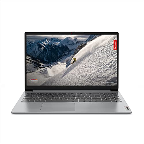 Lenovo IdeaPad 1 Gen 7 - Ordenador Portátil 15.6" FullHD (AMD Ryzen 5 3500U, 8 GB RAM, 512GB SSD, AMD Radeon Vega 8 Graphics, Windows 11 Home) Gris – Teclado QWERTY Español