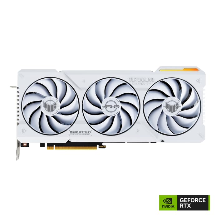 ASUS Tarjeta Grafica TUF GEFORCE RTX 4070 TI Super Gaming | 12GB | GDDR6X | DLSS3 | White