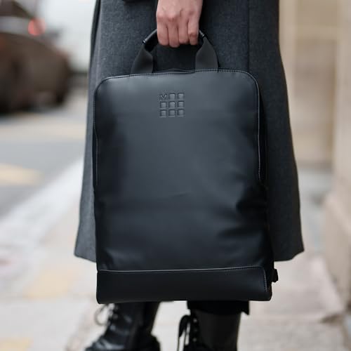 Moleskine Device Bag Colección Classic, Bolso Porta PC Vertical, Mochila Porta PC para Laptop, Notebook, iPad, Computadora hasta 15'', Dimensiones 29 x 39 x 6 cm, Color Negro
