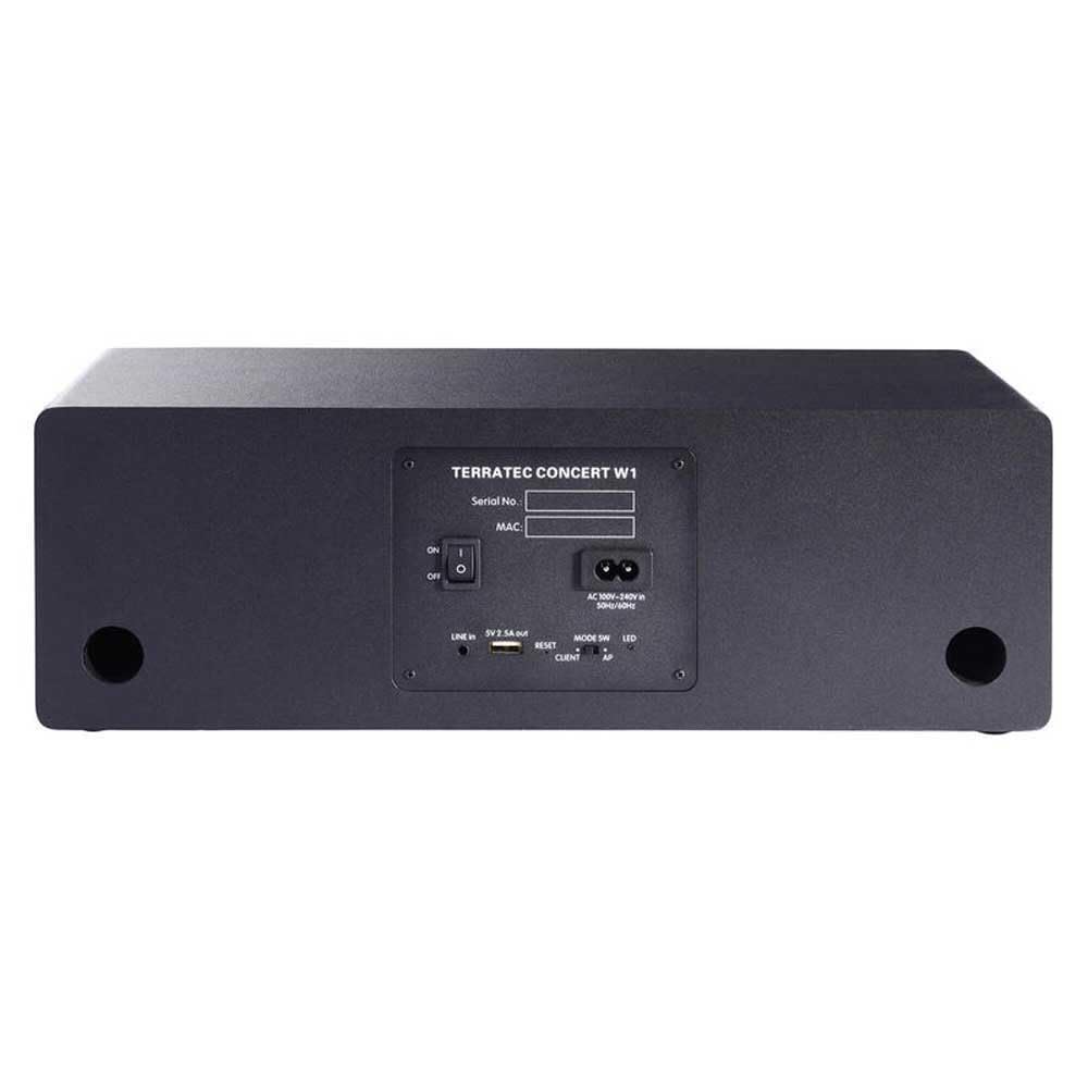 TerraTec Ultron Concert W 1 - Altavoz Wi-Fi, Color Negro