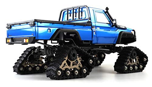 Amewi AMXRock RCX10TB 22458 - Escala de Arrastre (Escala 1:10, con piñones), Color Azul
